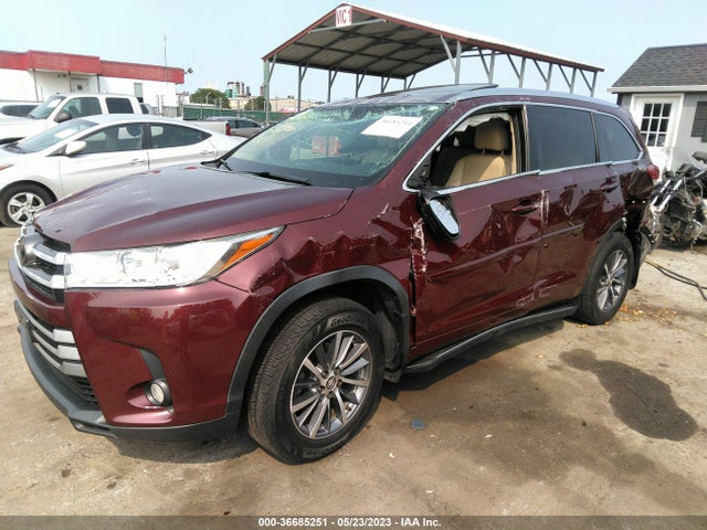 2017 TOYOTA HIGHLANDER XLE/SE VIN: 5TDJZRFH2HS460149