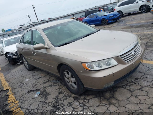 2007 HYUNDAI AZERA GLS VIN: KMHFC46D57A180918