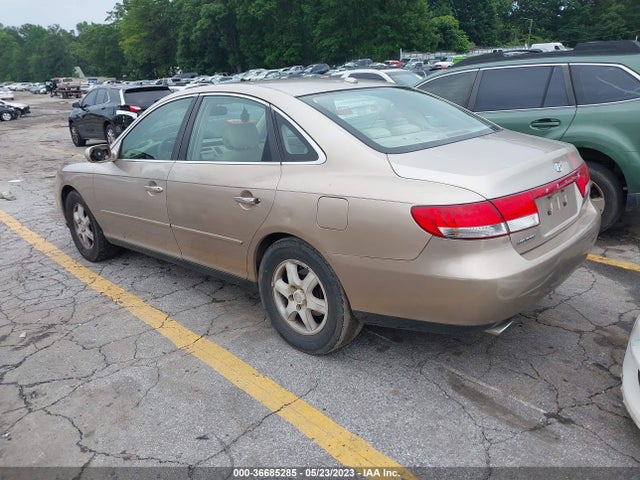 2007 HYUNDAI AZERA GLS VIN: KMHFC46D57A180918