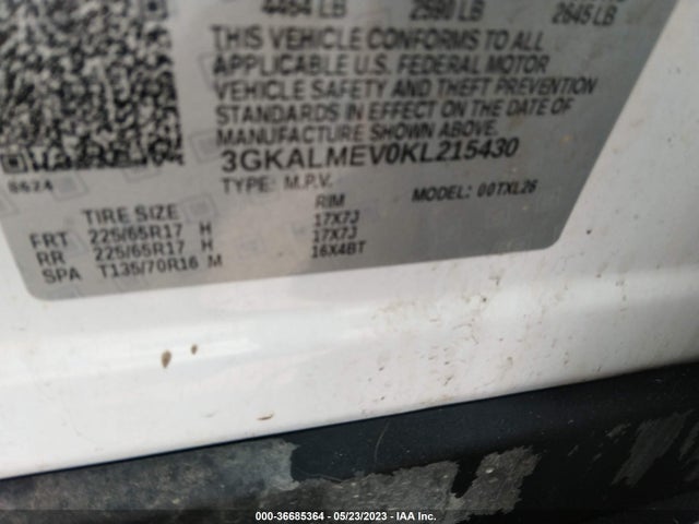 GMC Terrain Sle 2019 3GKALMEV0KL215430 Image 9