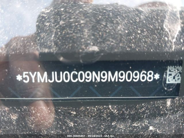 5YMJU0C09N9M90968 BMW X5 M