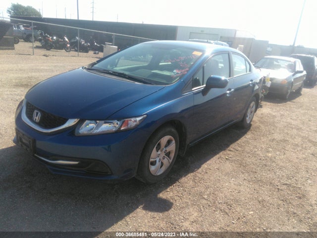 Honda Civic Sedan Lx 2014 19XFB2F57EE253883 Image 2