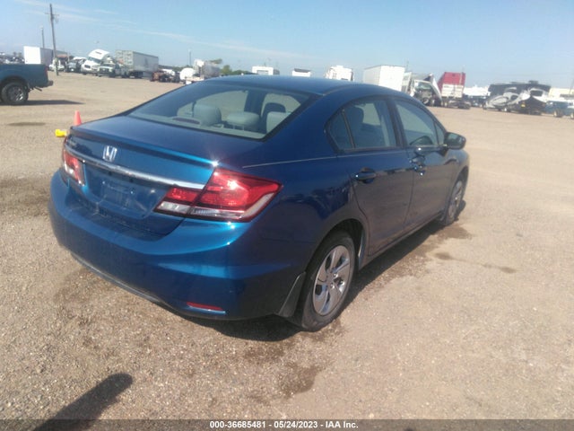 Honda Civic Sedan Lx 2014 19XFB2F57EE253883 Image 4
