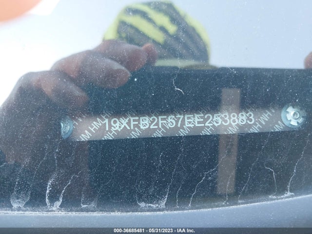 Honda Civic Sedan Lx 2014 19XFB2F57EE253883 Image 9