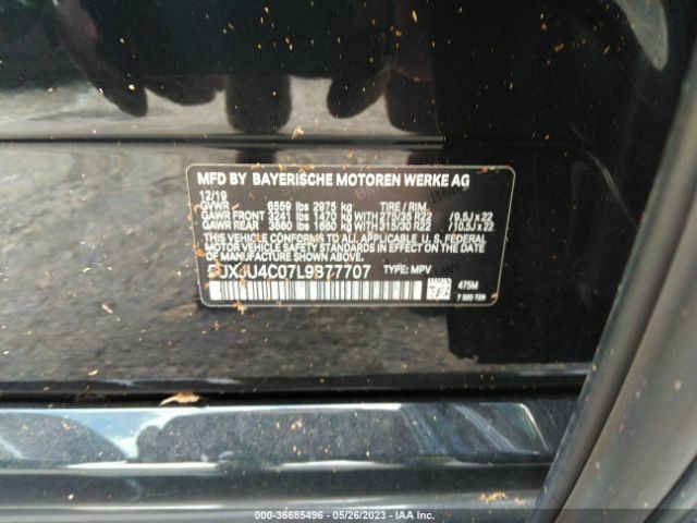 5UXJU4C07L9B77707 BMW X5 M50i