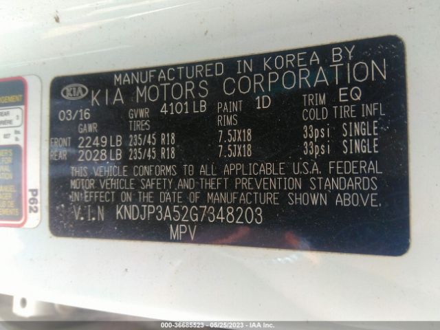 KNDJP3A52G7348203 KIA SOUL +