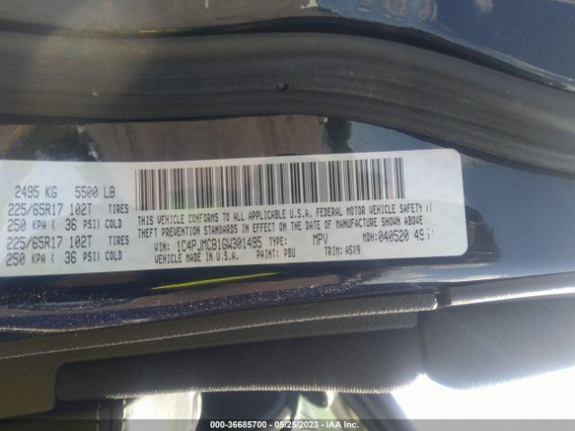 1C4PJMCB1GW301495 Jeep Cherokee Latitude