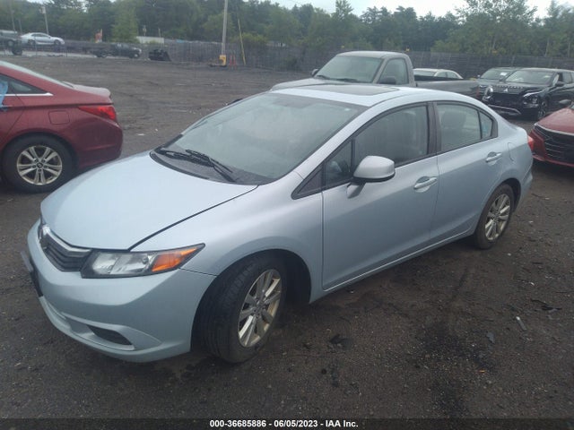 2012 HONDA CIVIC SDN EX VIN: 19XFB2F8XCE336036