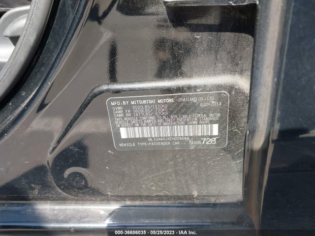 ML32A4HJXEH004644 Mitsubishi MIRAGE ES