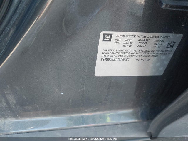 2G4GU5GX1H9188690 Buick REGAL GS