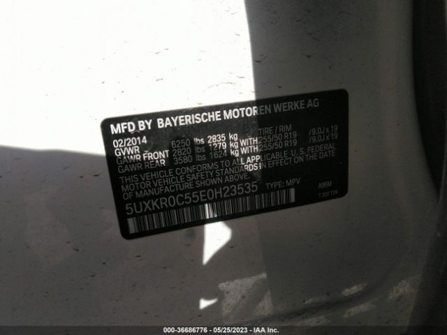 5UXKR0C55E0H23535 BMW X5 Xdrive35i