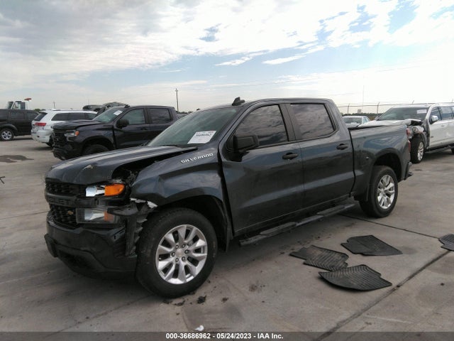 Chevrolet Silverado 1500 Ltd Custom 2022 1GCPWBEKXNZ136576 Image 2