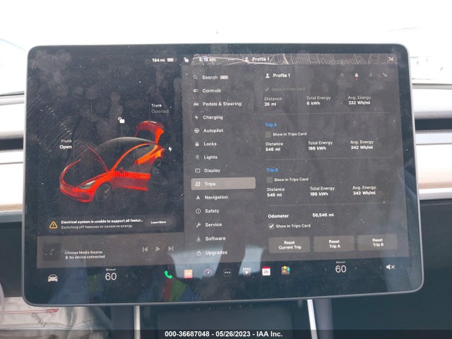 Tesla Model 3 Range Battery 2018 5YJ3E1EA5JF044228 Image 7