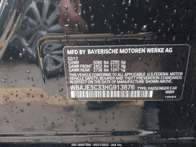 WBAJE5C33HG913876 BMW 5 Series 540i