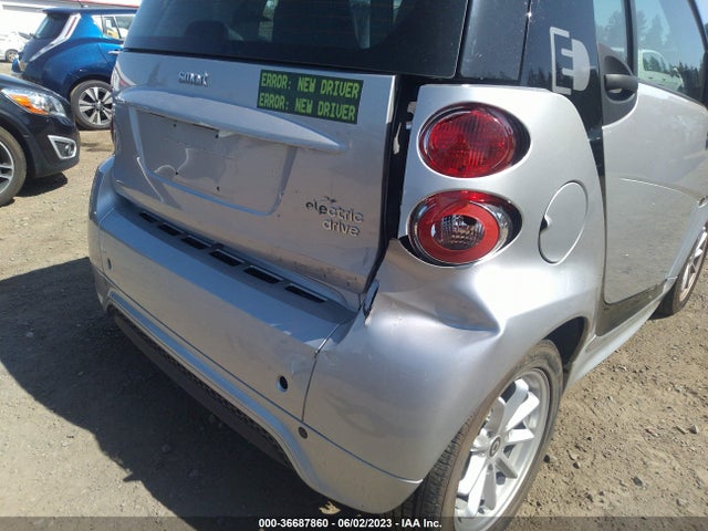 2015 Smart Fortwo Electric Drive, VIN: WMEEJ9AA2FK833490