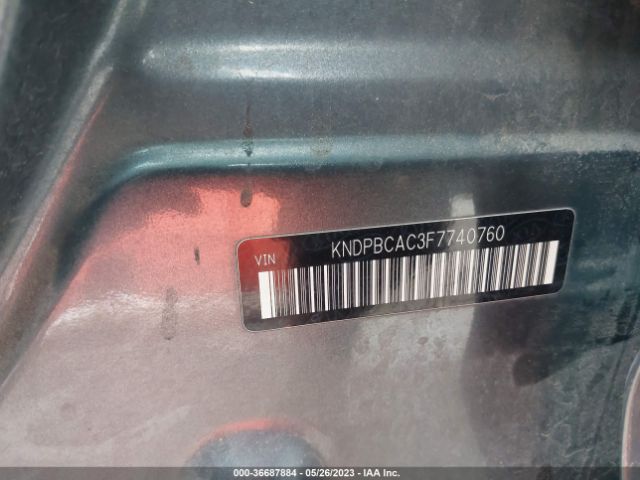 KNDPBCAC3F7740760 KIA Sportage Lx