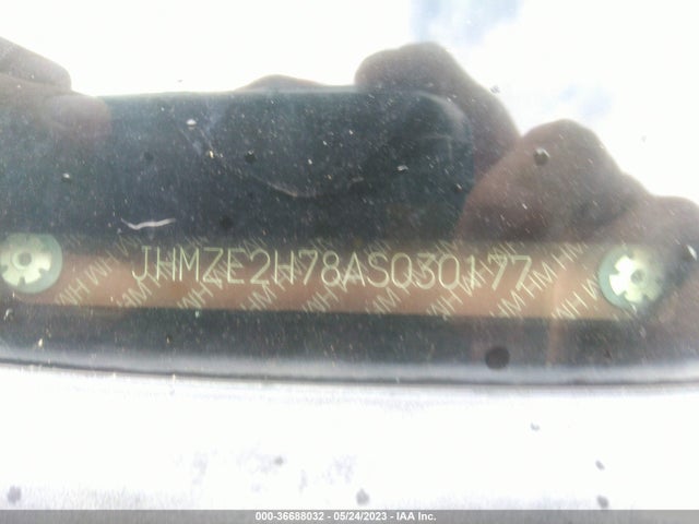 2010 HONDA INSIGHT EX VIN: JHMZE2H78AS030177