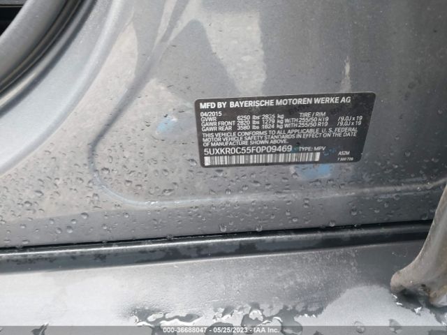 5UXKR0C55F0P09469 BMW X5 Xdrive35i