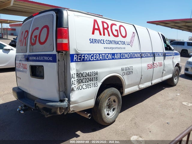 Chevrolet EXPRESS CARGO VAN 2017 1GCWGBFF1H1104256 Image 4