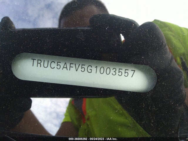 TRUC5AFV5G1003557 Audi Tt 2.0t