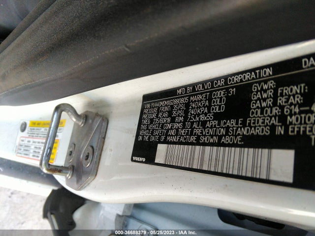 YV440MDMXG2880805 Volvo Xc60 T5 Drive-e Platinum