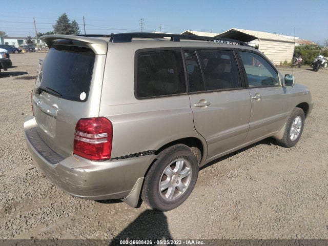 2001 TOYOTA HIGHLANDER VIN: JTEGF21AX10025646
