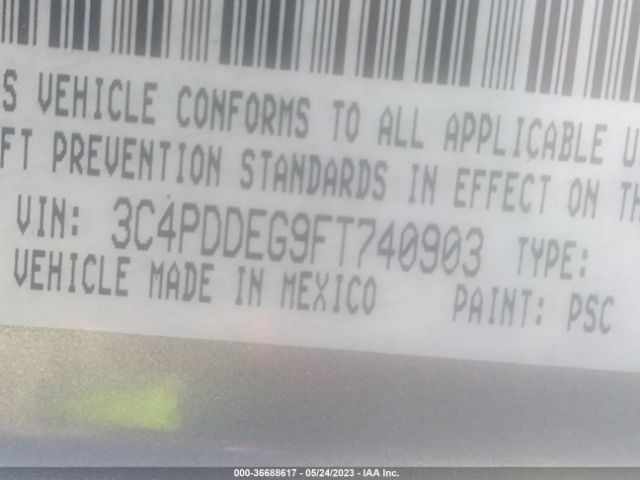 3C4PDDEG9FT740903 Dodge Journey R/t