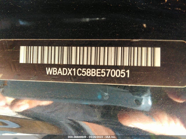 2011 BMW 3 SERIES 335IS VIN: WBADX1C58BE570051