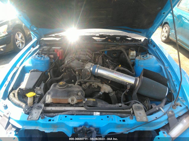 2012 FORD MUSTANG V6 VIN: 1ZVBP8AM9C5252810