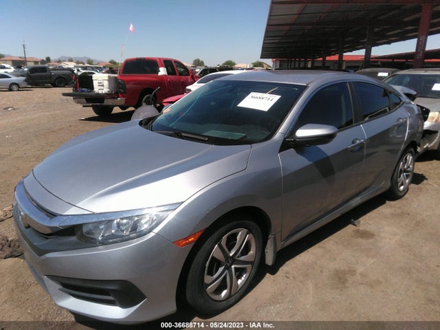 Honda Civic Sedan Lx 2018 2HGFC2F52JH505617 Image 2