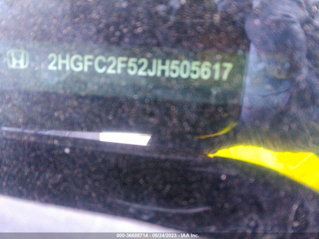 Honda Civic Sedan Lx 2018 2HGFC2F52JH505617 Image 9