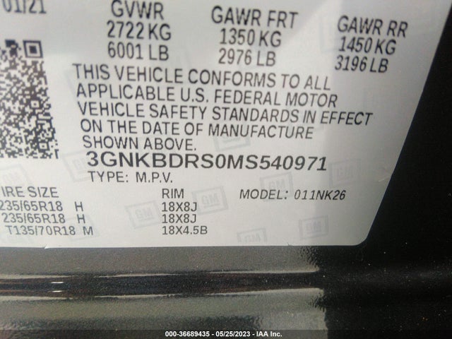 Chevrolet Blazer Lt 2021 3GNKBDRS0MS540971 Image 9