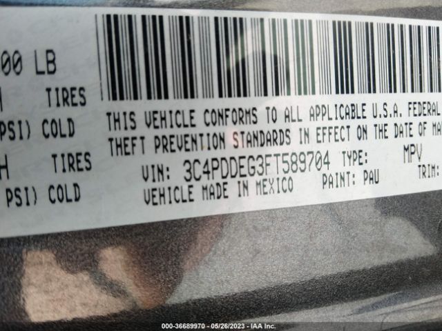 3C4PDDEG3FT589704 Dodge Journey R/t