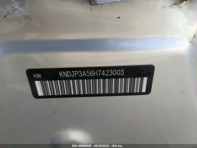 KNDJP3A56H7423003 KIA SOUL +