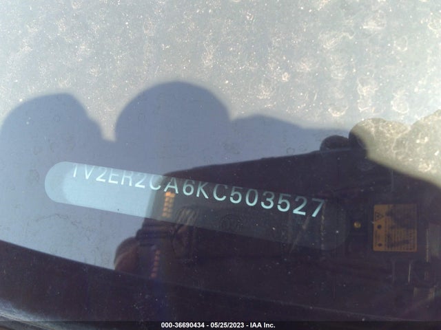 1V2ER2CA6KC503527 Volkswagen Atlas 3.6l V6 Sel