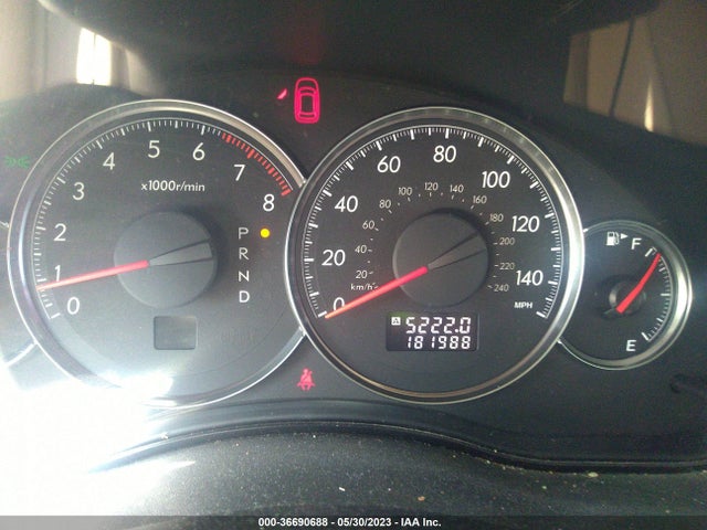 2008 SUBARU OUTBACK I/LL BEAN W/NAV VIN: 4S4BP61C387354660