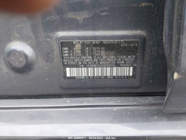 4S3BMBC60E3030968 Subaru Legacy 2.5i Premium