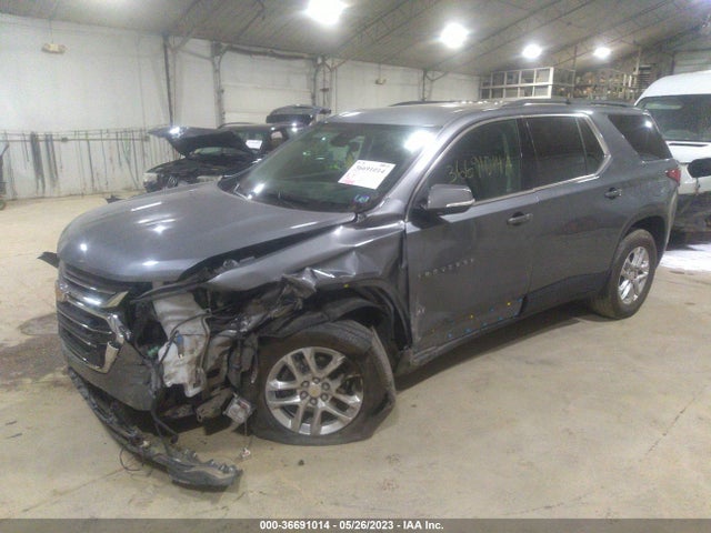 Chevrolet Traverse Lt Leather 2021 1GNEVHKW3MJ258477 Image 2