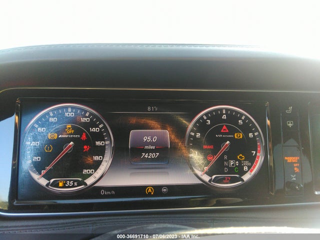 WDDUG7JB3FA107185 Mercedes-Benz S-class S 63 Amg