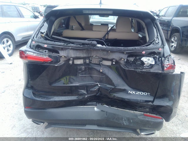 2017 LEXUS NX NX TURBO VIN: JTJBARBZ6H2125619