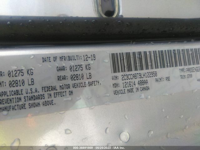 2C3CCABT9LH122958 Chrysler 300 300s