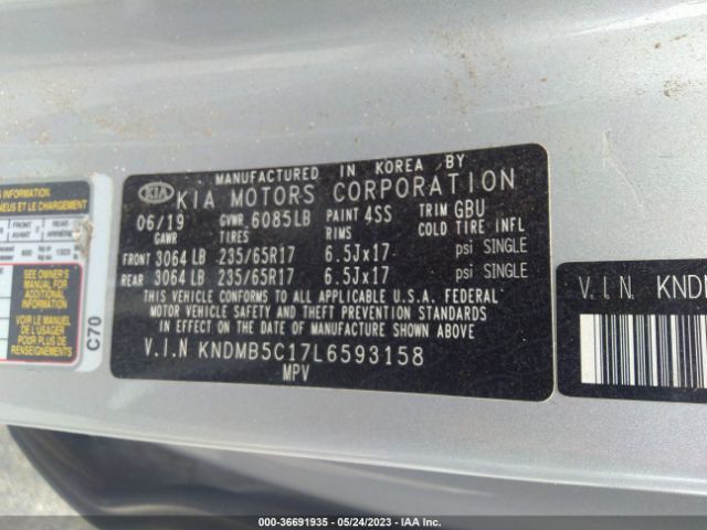 KNDMB5C17L6593158 KIA SEDONA LX