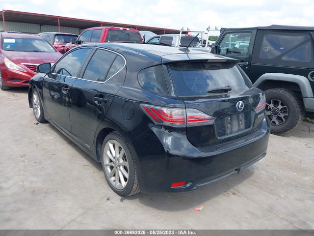2011 LEXUS CT 200H VIN: JTHKD5BH3B2035120