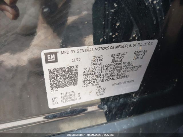 3GKALPEV0ML328945 GMC Terrain Slt