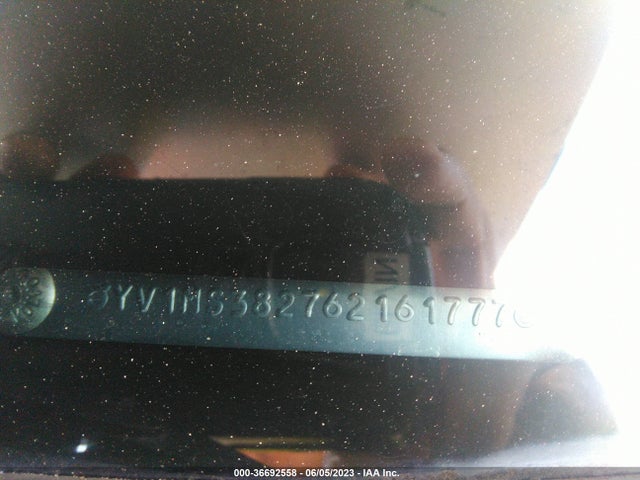 2006 VOLVO S40 2.4L VIN: YV1MS382762161777