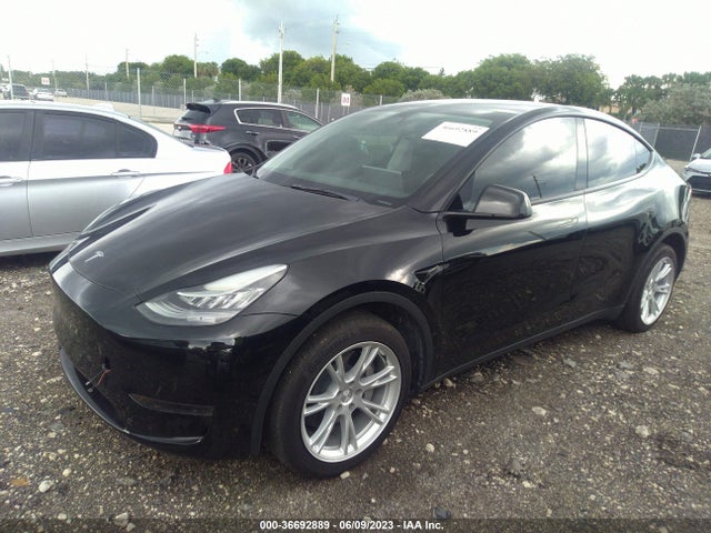 2022 TESLA MODEL Y LONG RANGE VIN: 7SAYGDEEXNF435145