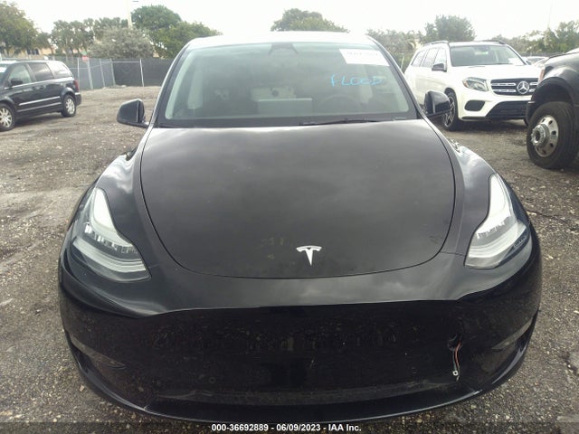 2022 TESLA MODEL Y LONG RANGE VIN: 7SAYGDEEXNF435145