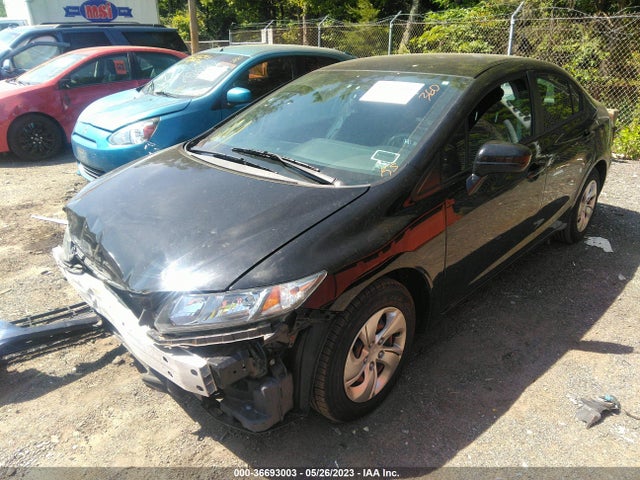 Honda Civic Sedan Lx 2014 19XFB2F59EE014075 Image 2