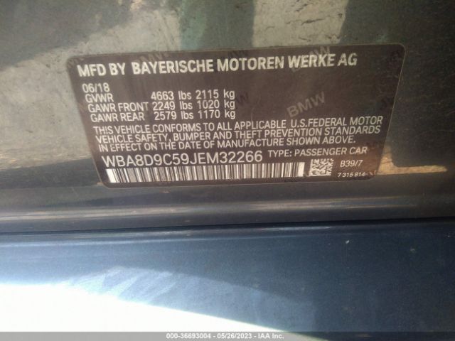 WBA8D9C59JEM32266 BMW 3 Series 330i Xdrive