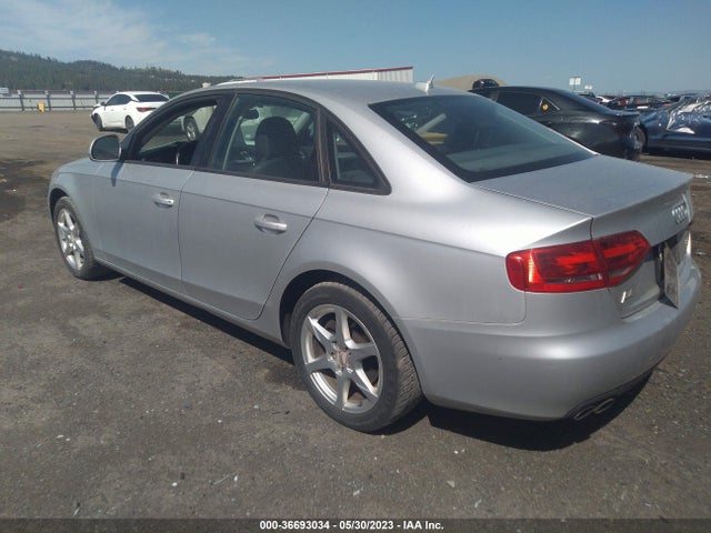 2009 AUDI A4 2.0T PREM VIN: WAULF78K69A058483